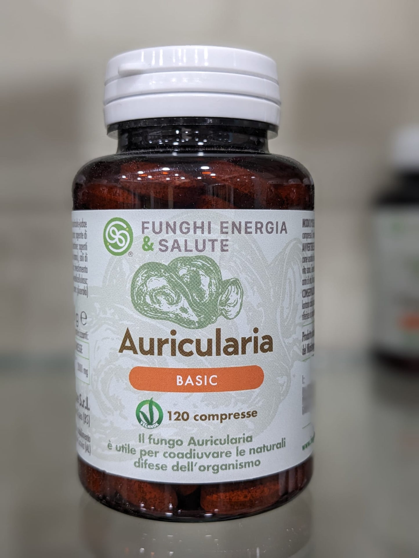 Auricularia - Linea Basic - 120 compresse
